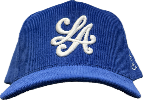 LA Script - Blue Corduroy