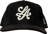 LA Script - Black Suede