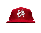 LA Script Snapback - Red