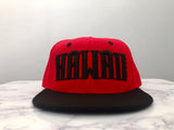 Hawaii Red/Black Snapback