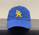 LA Dad Hat - Blue/Yellow