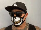 Light Weight Skull Mask (Gold Grill)
