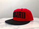 Hawaii Red/Black Snapback