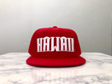 Hawaii Red Snapback