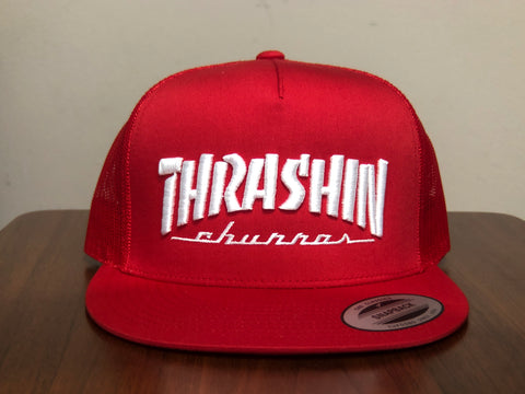 Thrashin Churros Trucker (Red/Red)